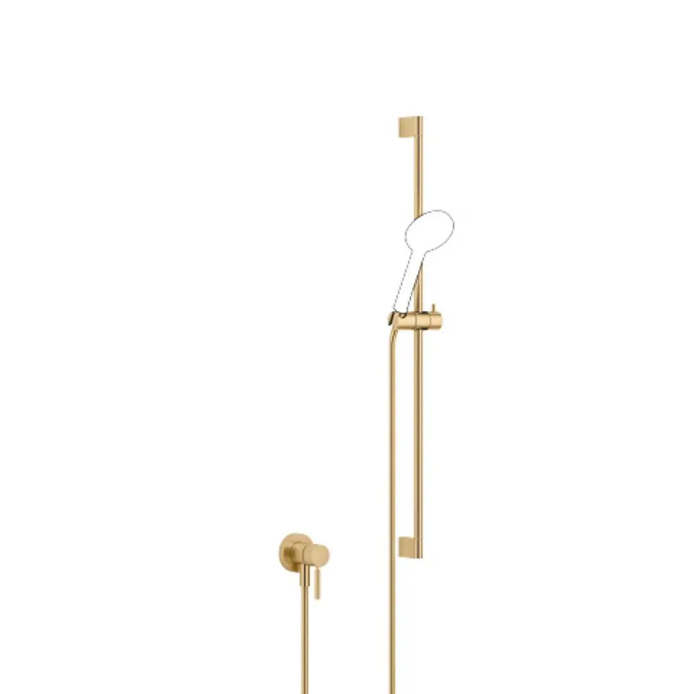 DORNBRACHT UP-Einhandbatterie mit integriertem Brauseanschluss SERIENSPEZIFISCH 36013660 Messing gebürstet (23kt Gold), 36013660-28 Galeriebild 1